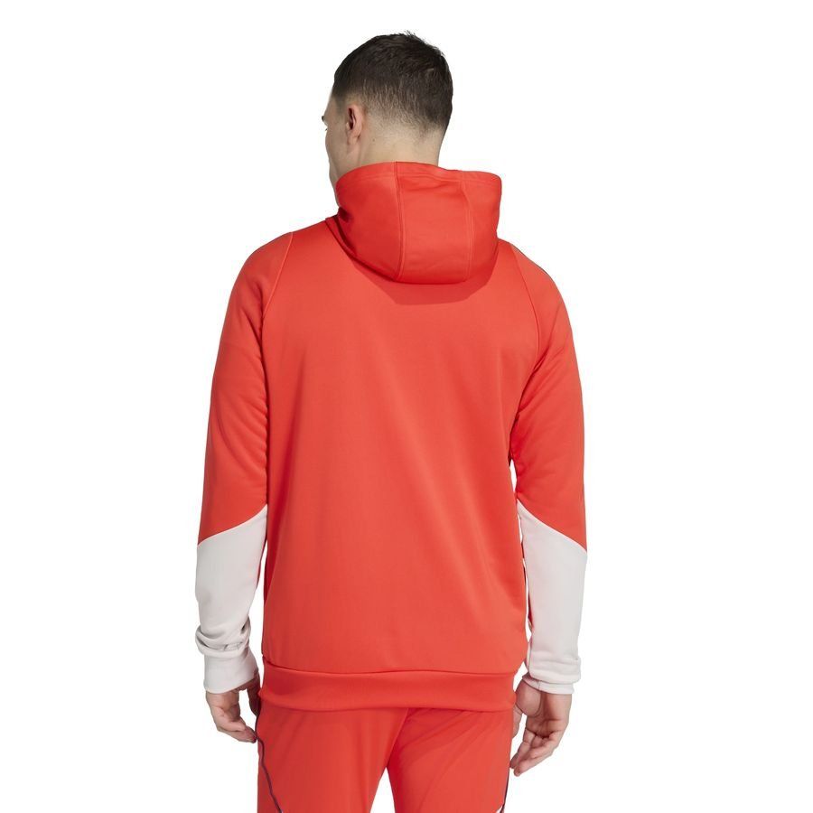 Bayern München Hoodie Tiro 25 - Hi-Res Red - Men's-SoccerKits Hub | Buy Soccer Jerseys Online